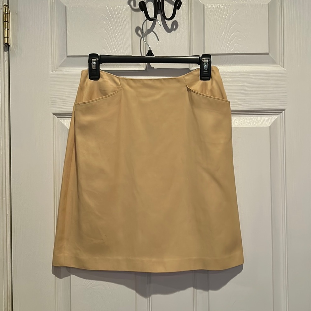 NY & Co Gold Skirt Sz 6